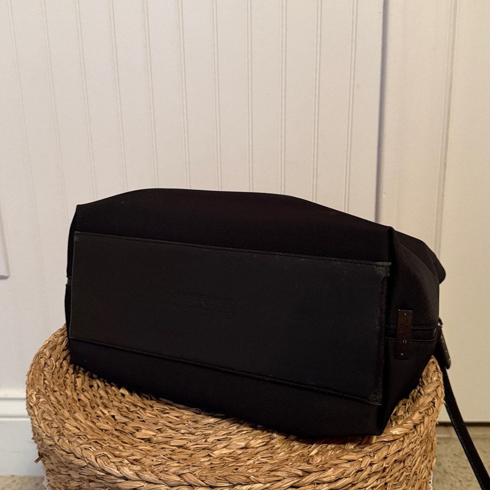 Coach Classic Black Tote with Crossbody Strap - Great Condition - Picture 5 of 13